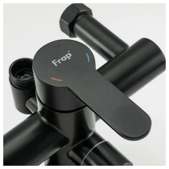 Sistemă de duș Frap F 24801-6 negru 1032