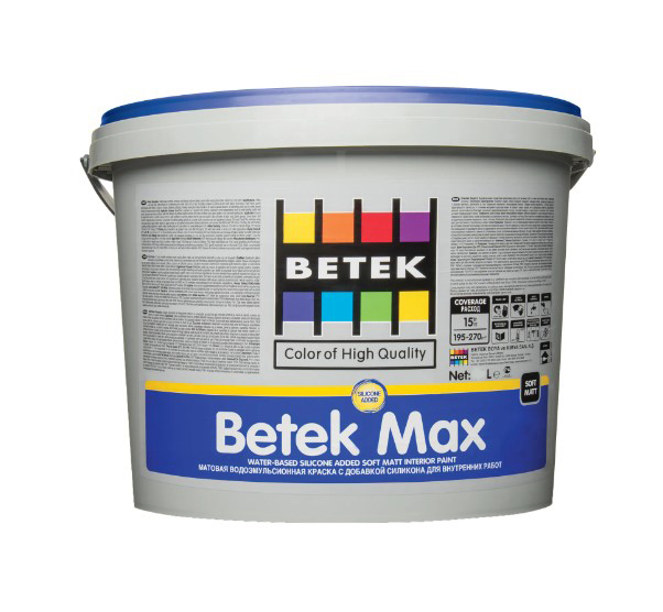 Водоэмульсия Betek Max 7.5л white