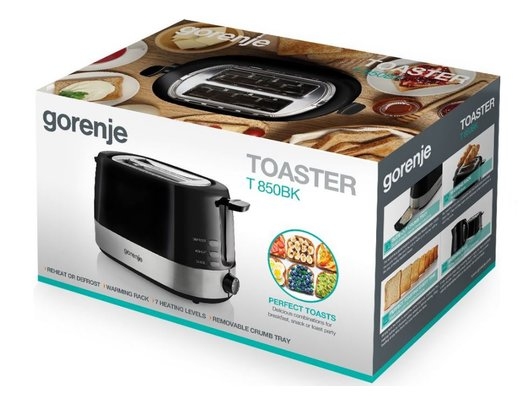 Тостер  Gorenje T850BK