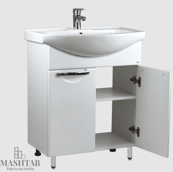 Dulap pentru lavoar Delfin Basic 60 white 11612 