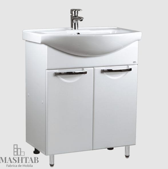 Dulap pentru lavoar Delfin Basic 60 white 11612 