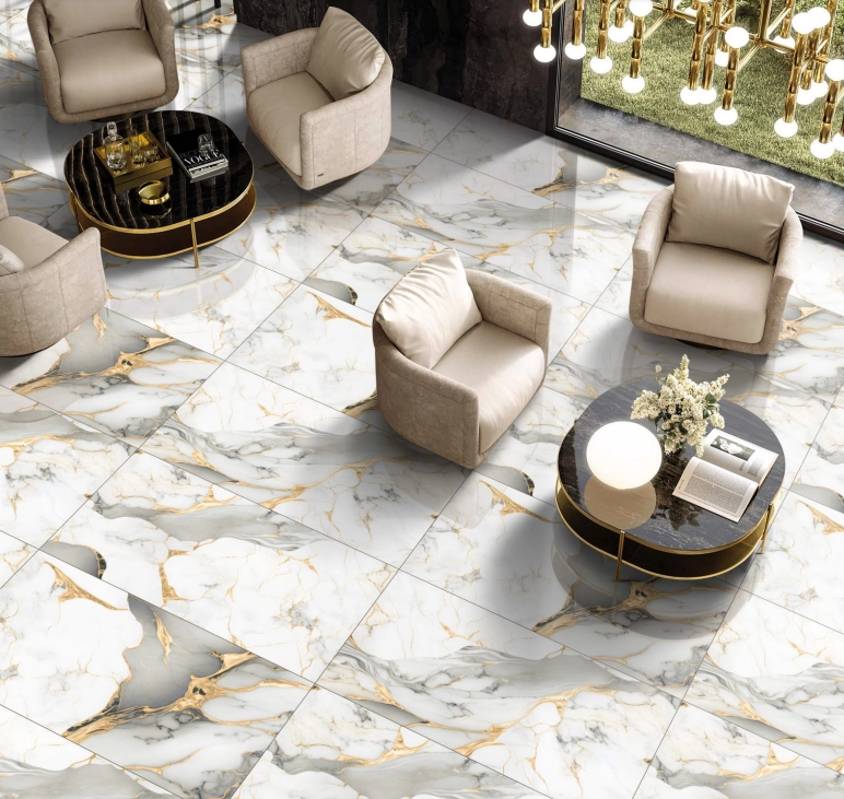 Плитка Viola 60x120 Alient gold glossy