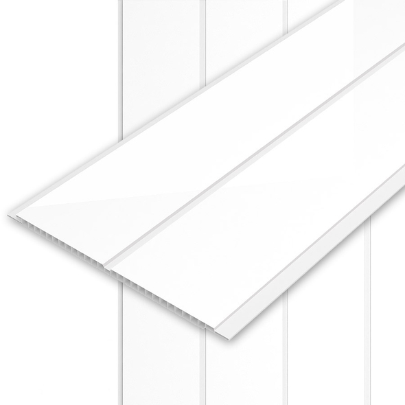 Вагонка ПВХ 10 White
