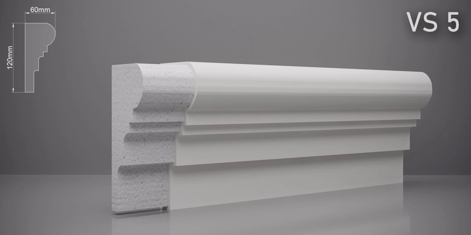 Ancadrament VS5 120x60mm