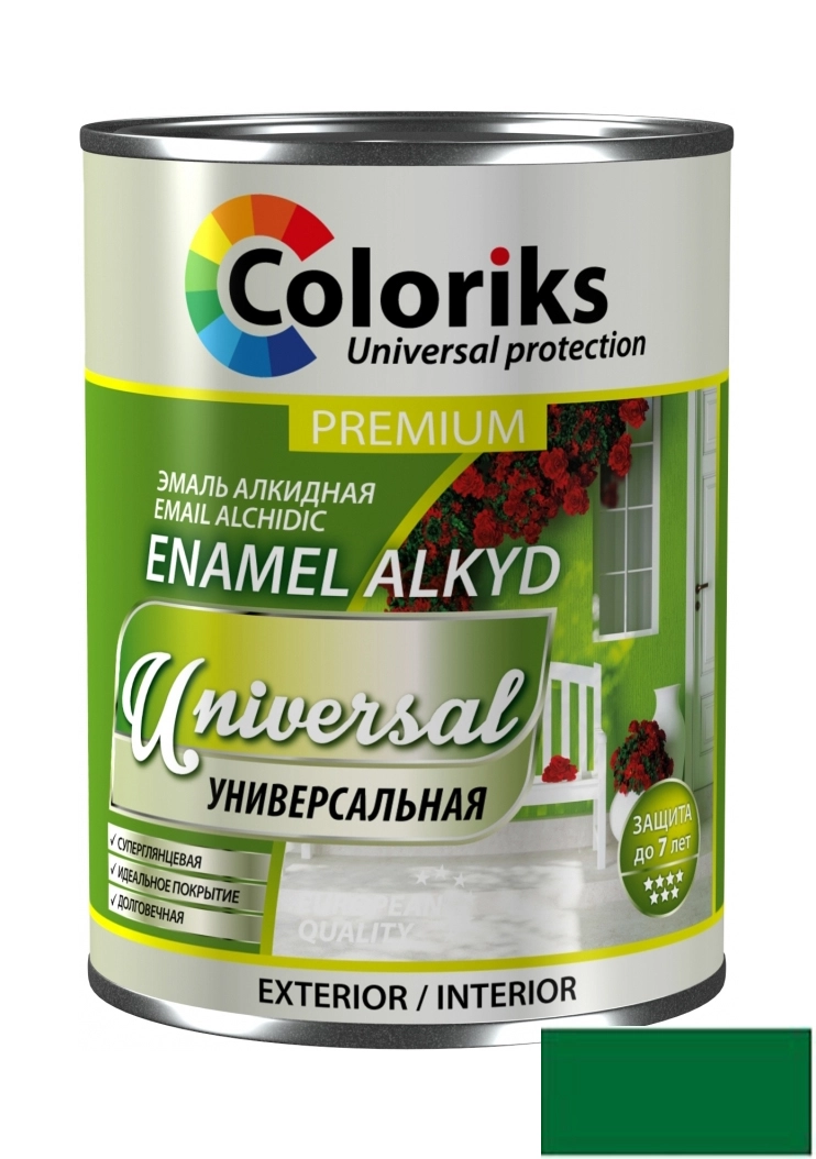 Email Coloriks Premium Universal 0.9l verde