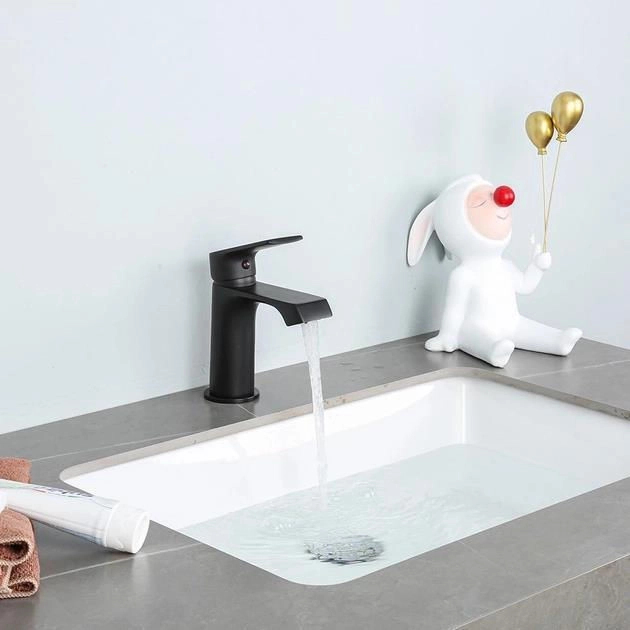 Смеситель Frap F 1071-6 чёрный 4529