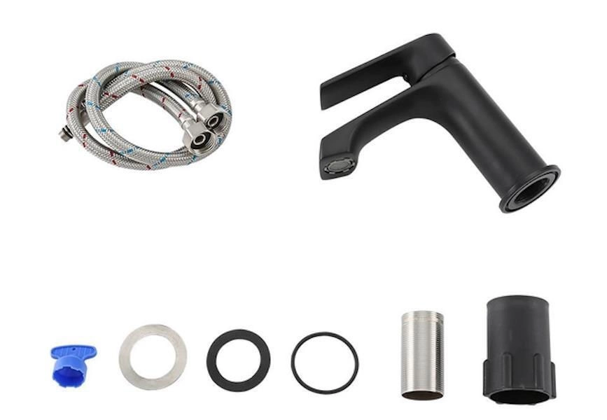 Смеситель Frap F 1071-6 чёрный 4529