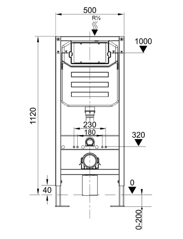 Ramă Keramin Premium WC K133-AO-EEA1:K9612-EEA1 
