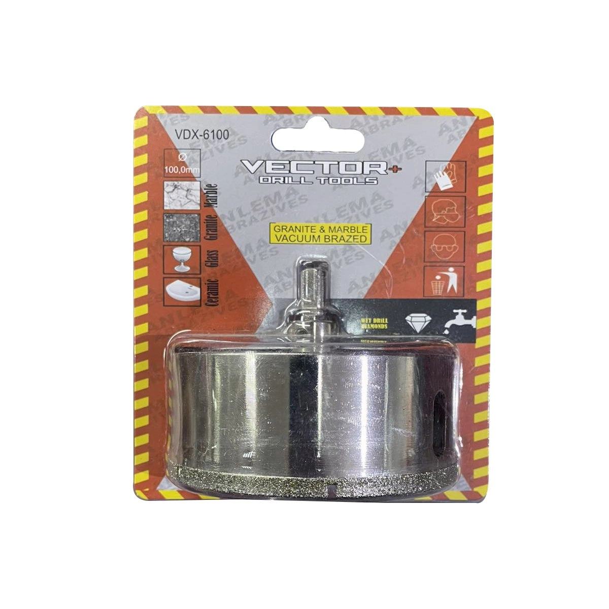 Carota diamantata 6100VDX 100mm