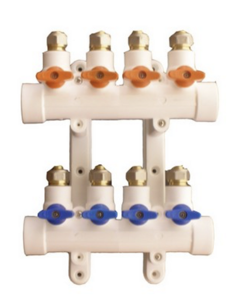 Colector PPR cu robineți 1x4 20563 