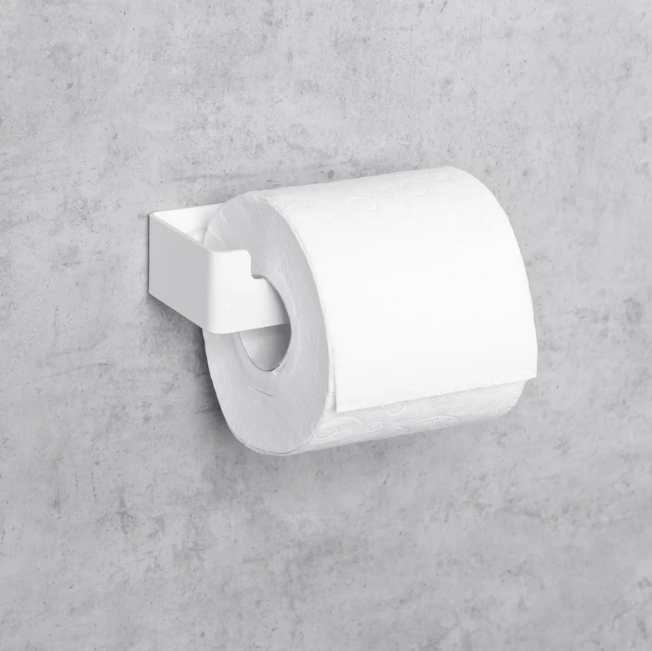 Suport pentru hârtie igienică Daske Zen PH-0034WR alb drept