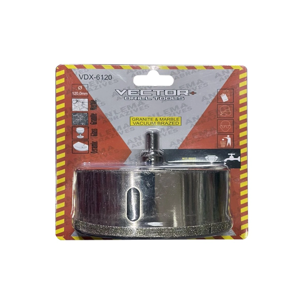 Carota diamantata 6120VDX 120mm
