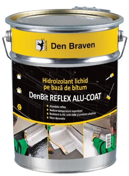 Hidroizolant lichid Den Bit Reflex Alu-Coat 4.5kg