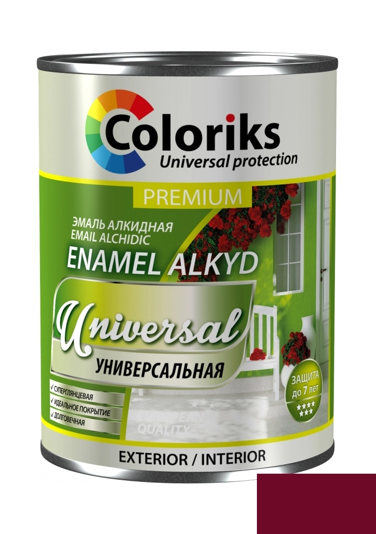 Email Coloriks Premium Universal 0.9l vișiniu