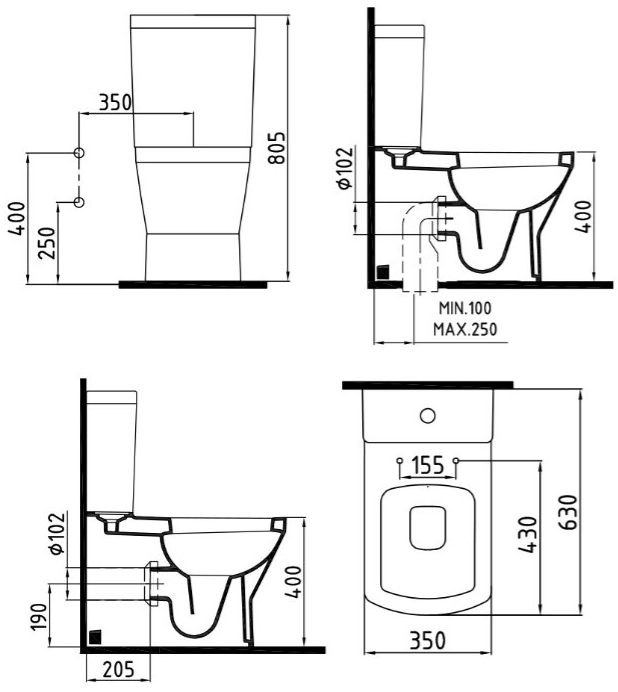 Унитаз Bien Neptun