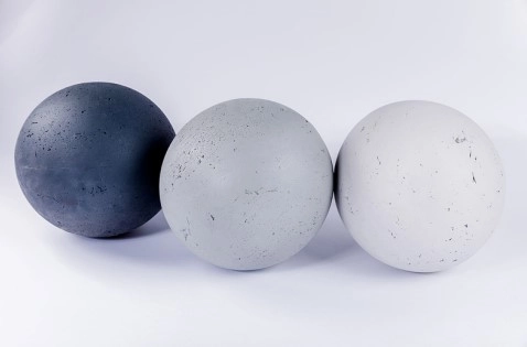 Sfera din fibrociment grey