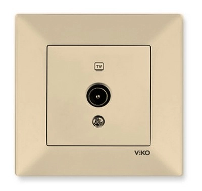 Розетка ТВ VIKO MERIDIAN 95970260 крем