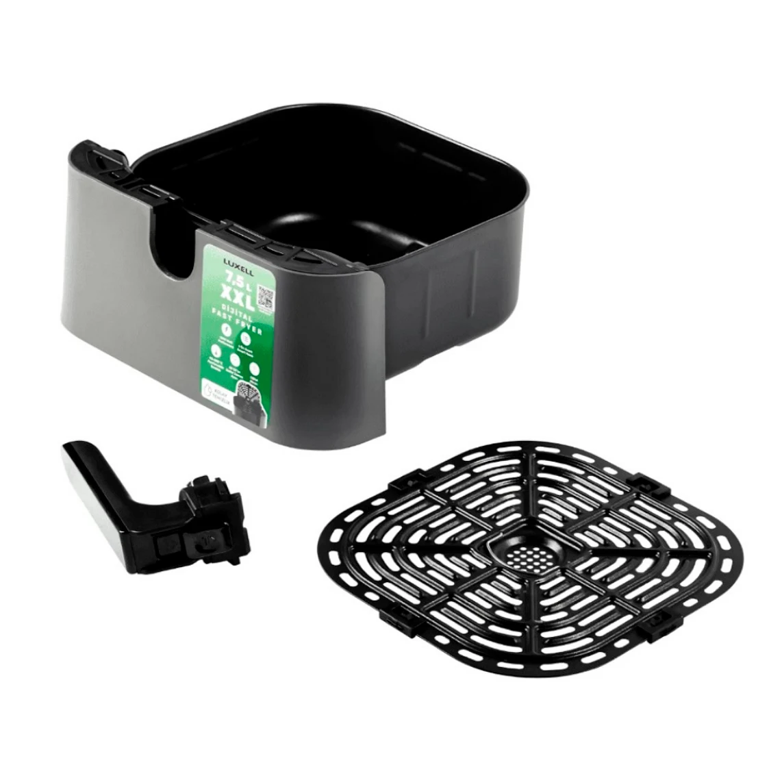 Aerogrill 1850W 7.5 L Black Lucell LXAF-01 