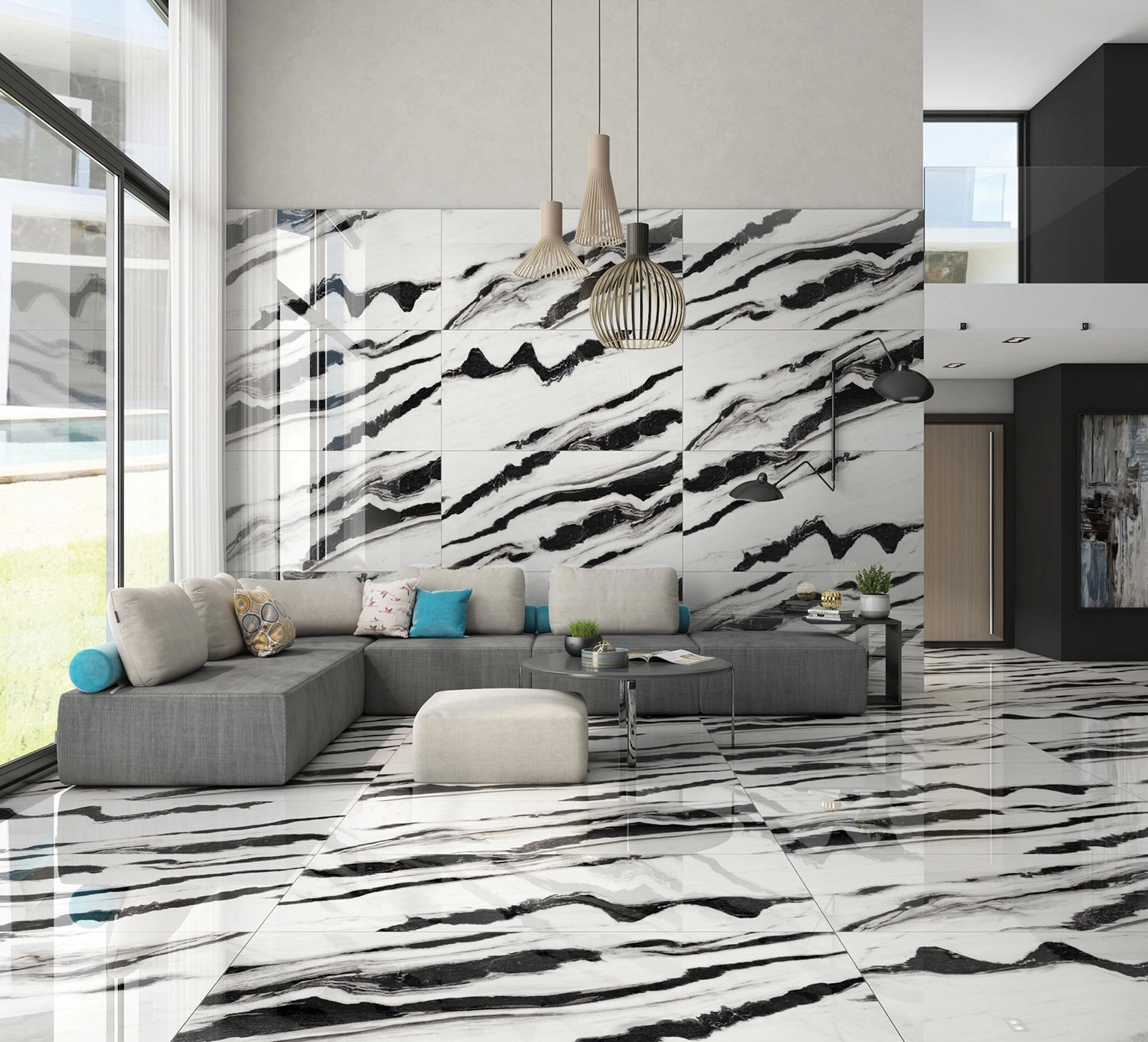 Плитка Panda 60x120 Black