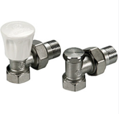 Set robinet radiator (tur + retur) 20x1/2  Perfetto 53-700702 1/2 PLTR601A 53-700702 