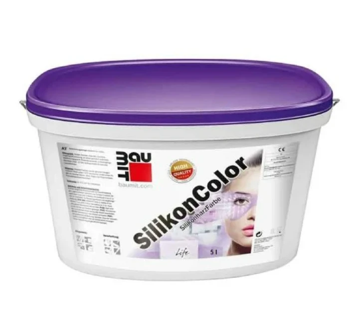 Baumit SilikonColor - Vopsea siliconica fasad, 5L