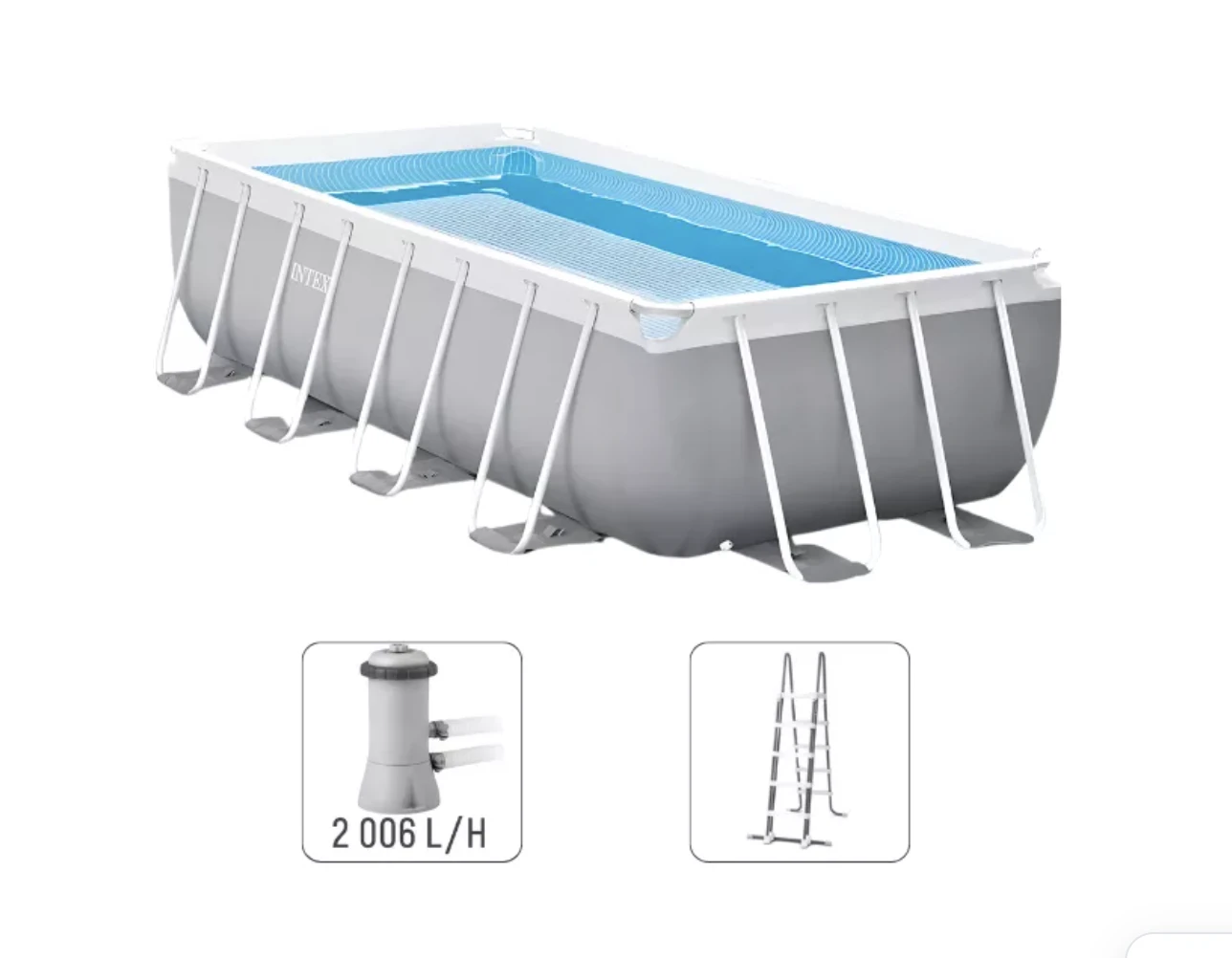 Piscină Intex Prism Frame Rectangular 26784 