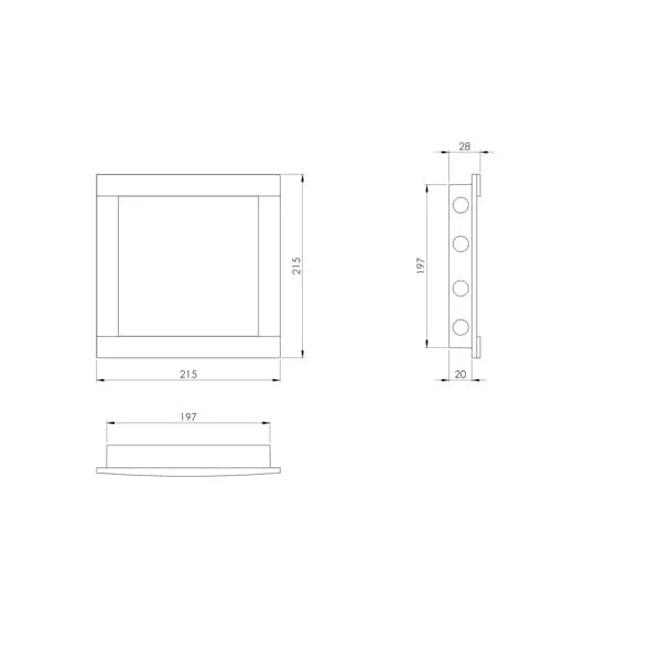 Люк ревизионный 20x20 PL2020