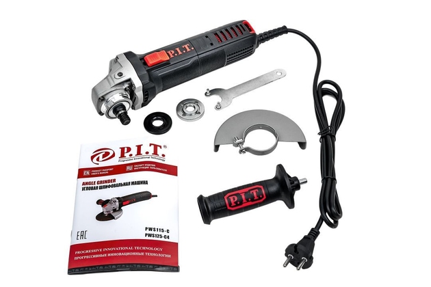 Болгарка PIT 44618 PWS125-C4 