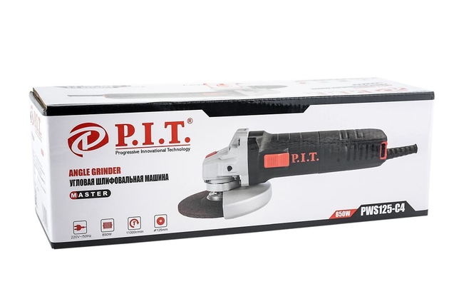Болгарка PIT 44618 PWS125-C4 