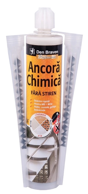 Ancoră chimică Polister fara stiren 300 ml +2 mixere 