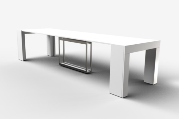 Стол Cubisto Console 2600 W1000 White 900003181 