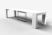 Стол Cubisto Console 2600 W1000 White 900003181
