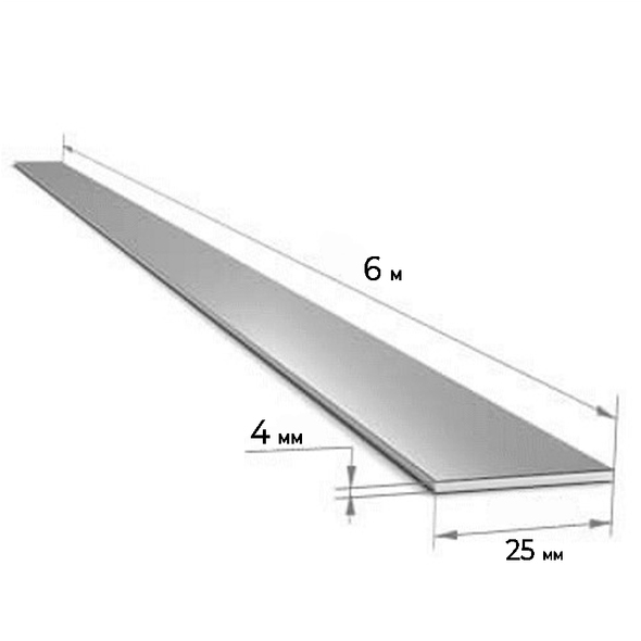 Oțel lat 25*4mm