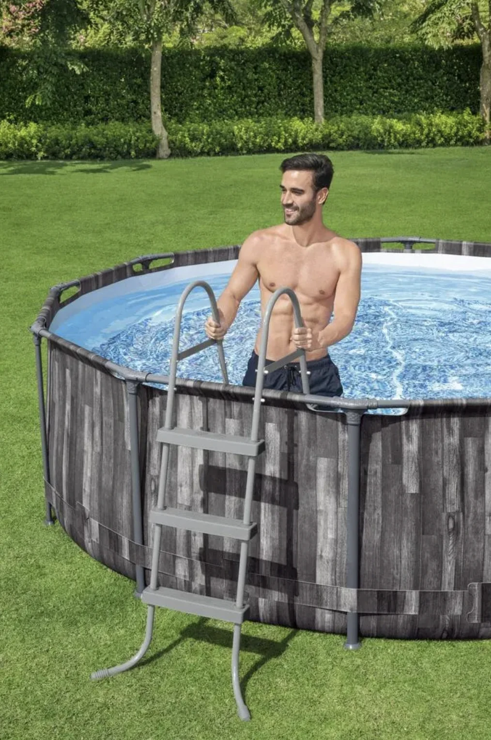 Piscină Bestway Steel Pro Max Round 13030L 5614Z 