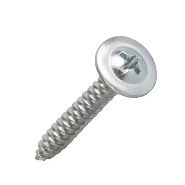 Şurub cu cap plat şi şaibă, pentru metal 0.9mm 4.2*65 25 buc. 012209
