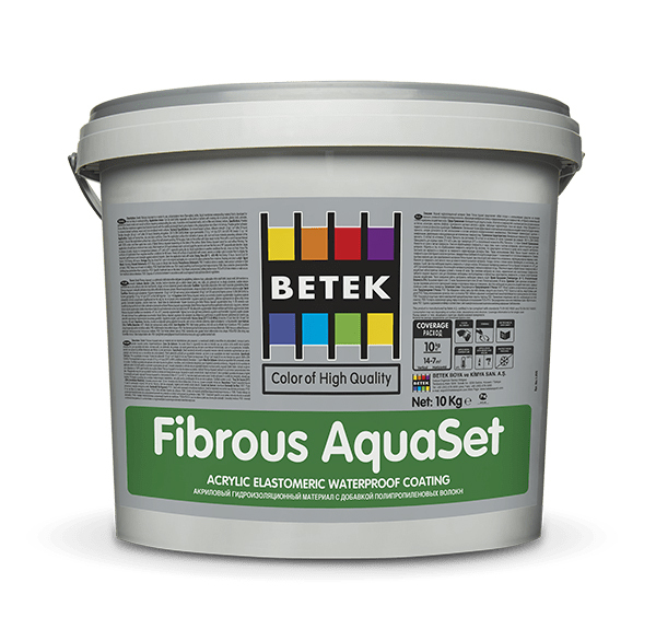 Hidroizolație Aquaset Betek Fibrous 3kg 