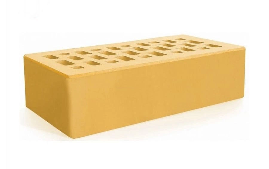 Кирпич керамический лицевой пустотелый TM Евротон желтый