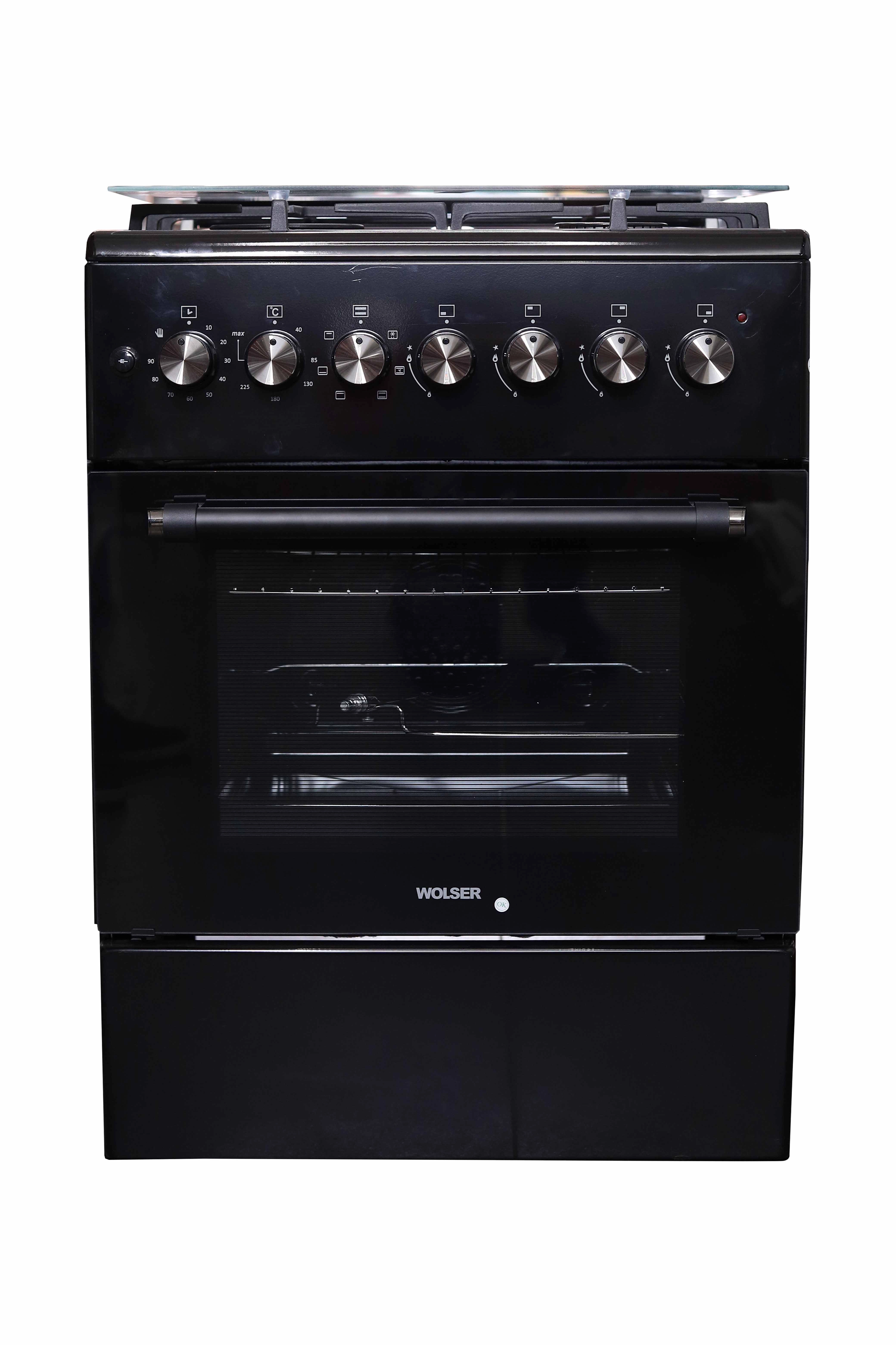 Aragaz Wolser WL 60602 Black Turbo FFD