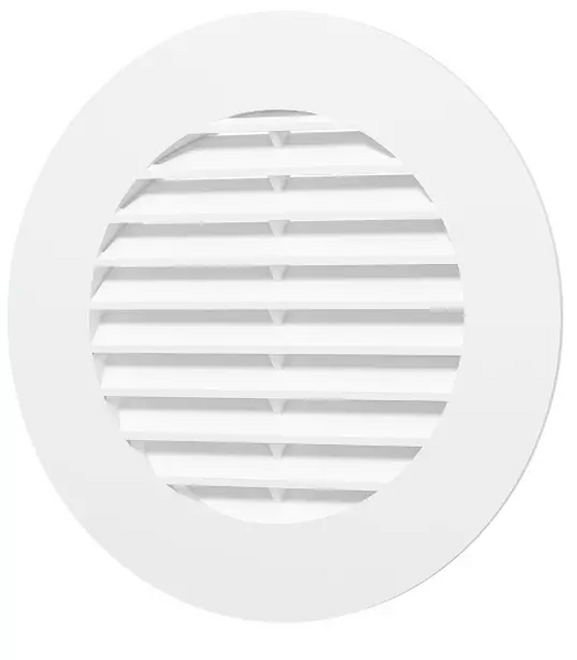 Grilă ventilație D100 white 10RKL