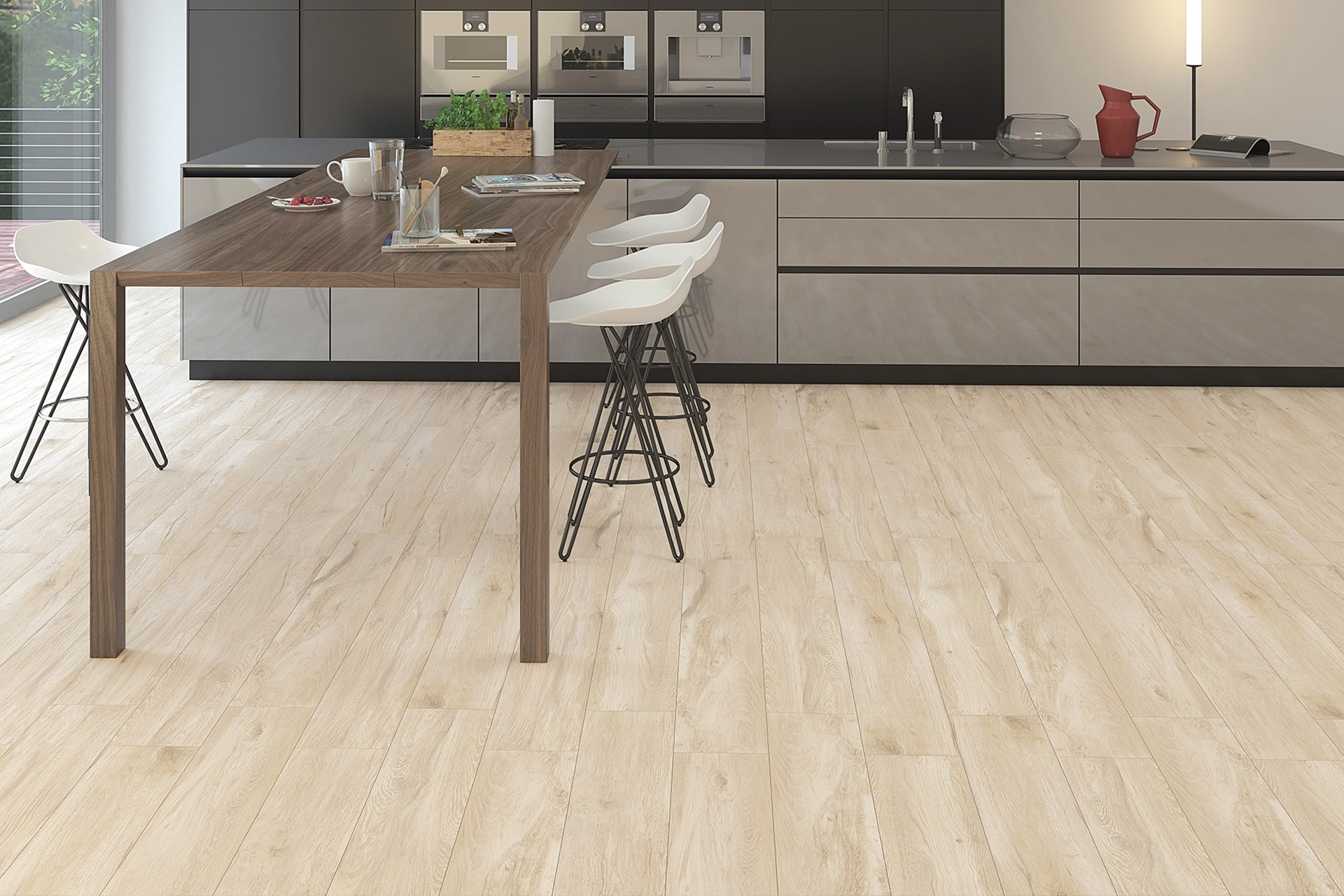 Gresie Graniser Seramik Aspen 20x120 B3 light grey