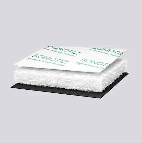 Звуко- и теплоизолирующий гидрофобный мат Sonotiz AT 1.5м×10м×12мм