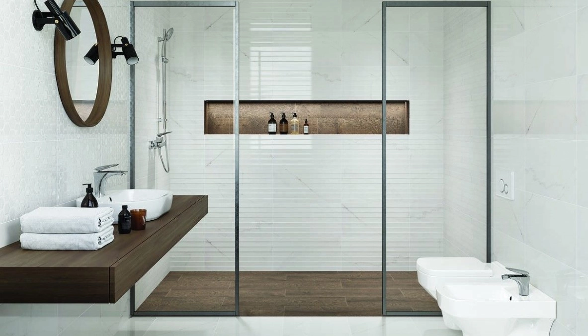 Gresie Opoczno Calacatta 42x42 White G422 G1