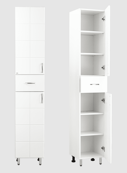 Шкаф-пенал  Domino 35 white 5626 