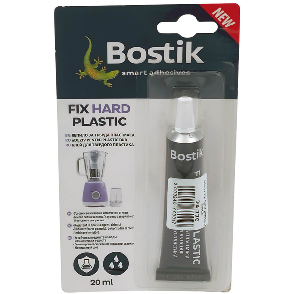 Клей Fix Hard Plastic 20ml Bostik