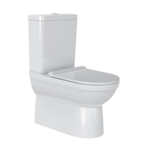 Напольный унитаз Bien Capri Set black to wall + биде