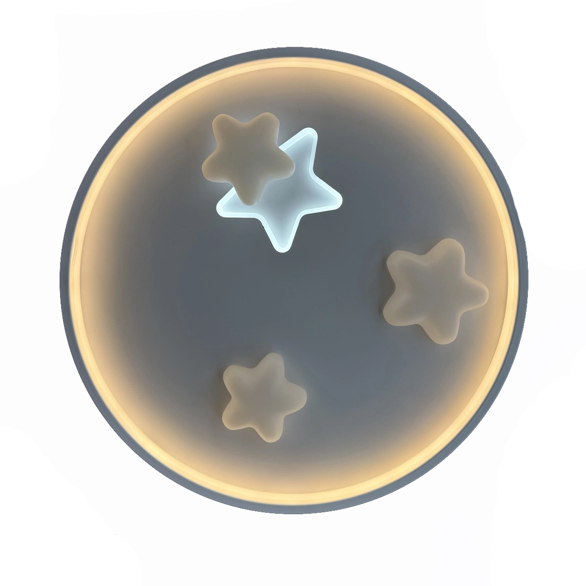 Lustră HJT 66019 WH 72+36W DIM D500xH100  