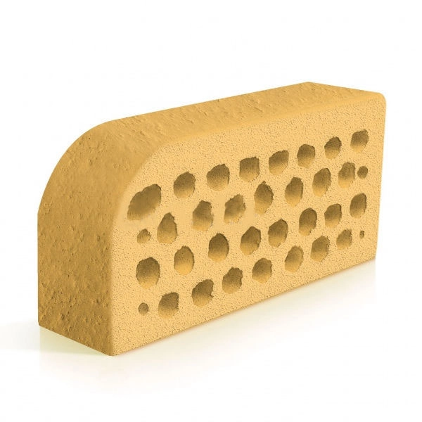 Кирпич керамический лицевой пустотелый TM Евротон ИФ-5 желтый