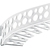 Cornier în ARC PVC 2.5m 