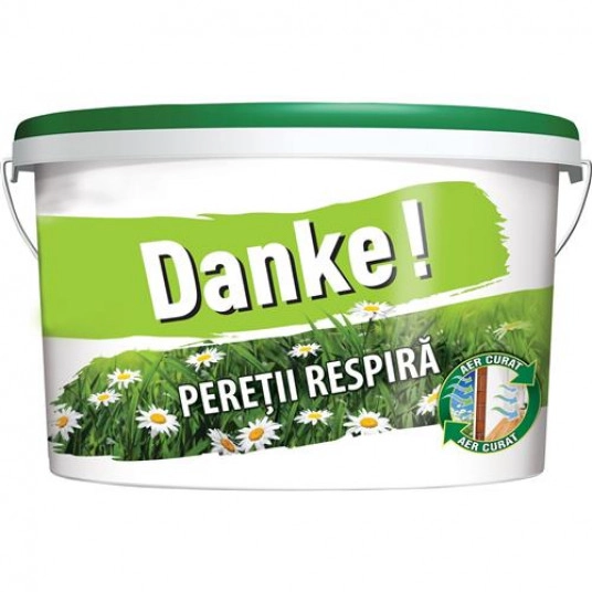 Vopsea Danke Pereții Respiră 15l+4l amorsă 