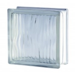 Стеклянный блок Clear Storty 2faces W+H 1919/8  004538 